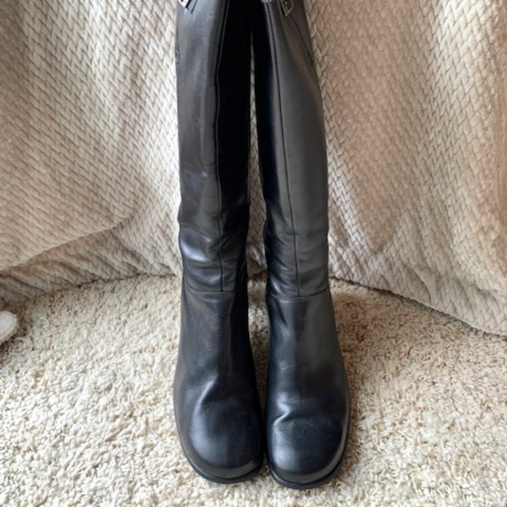 DKNY - Cher Black Leather Boot size 10